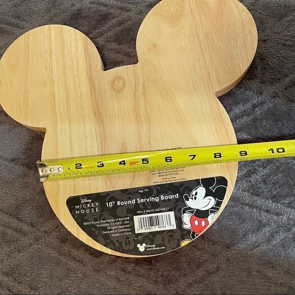 Disney Mickey Mouse wooden serving board NWT - Picture 8 of 8